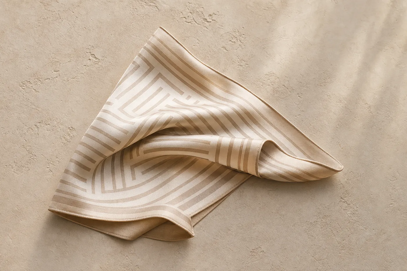 Silk-Touch Mini Square Scarf